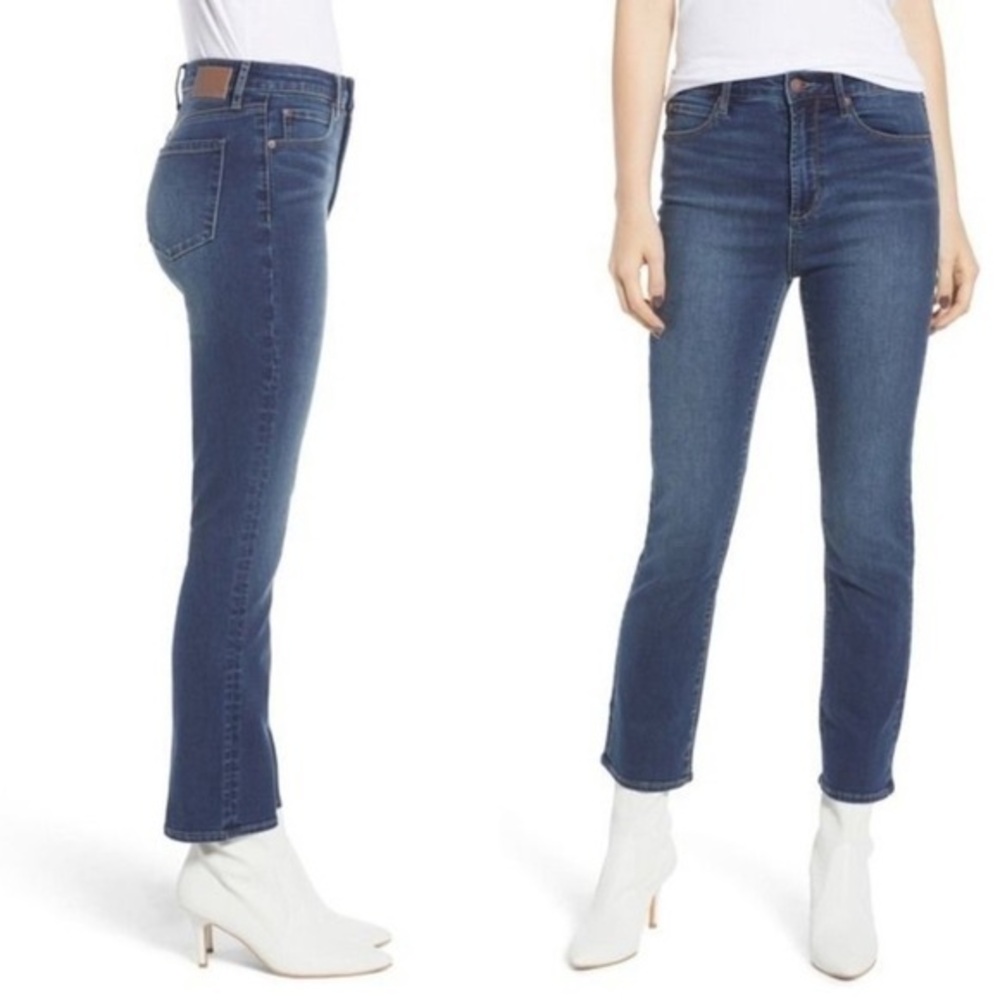 Leith High Rise crop flare jeans
